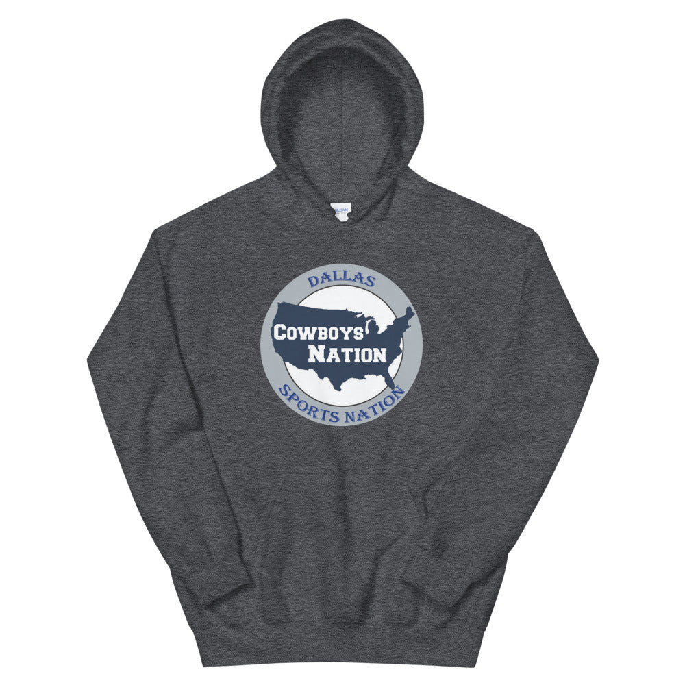 Cowboys Nation Hoodie Sport Grey / M