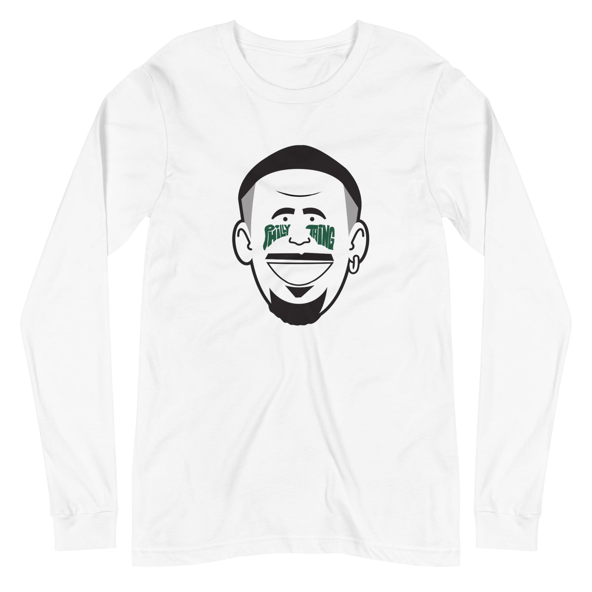 Jalen Hurts Eye Black Tee  PHI Apparel Co. – phi-apparel-company