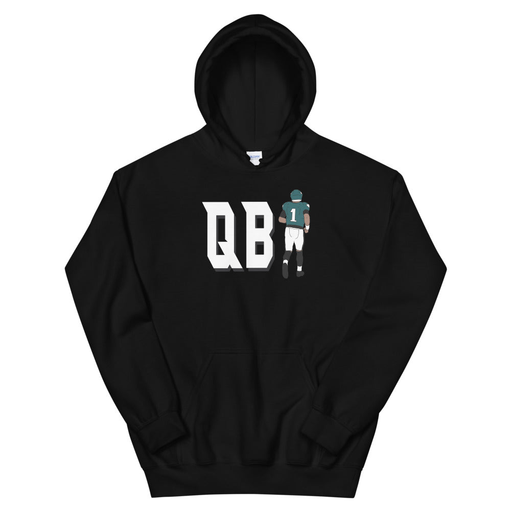 Jalen Hurts QB1 Shirt + Hoodie - NFLPA Licensed - BreakingT