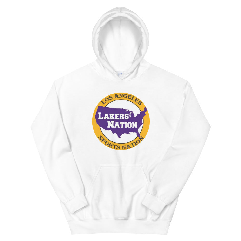 lakers hoodie white