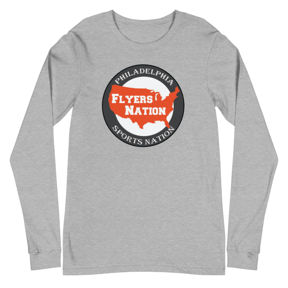 Midwest Flyers Long Sleeve T-Shirt - Flyers Nation Ball - Wooter