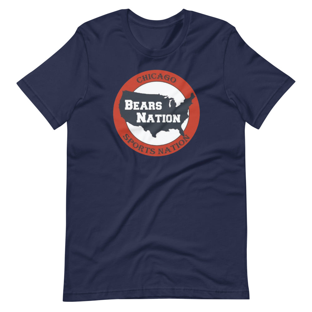 Bears Nation Tee Navy / M
