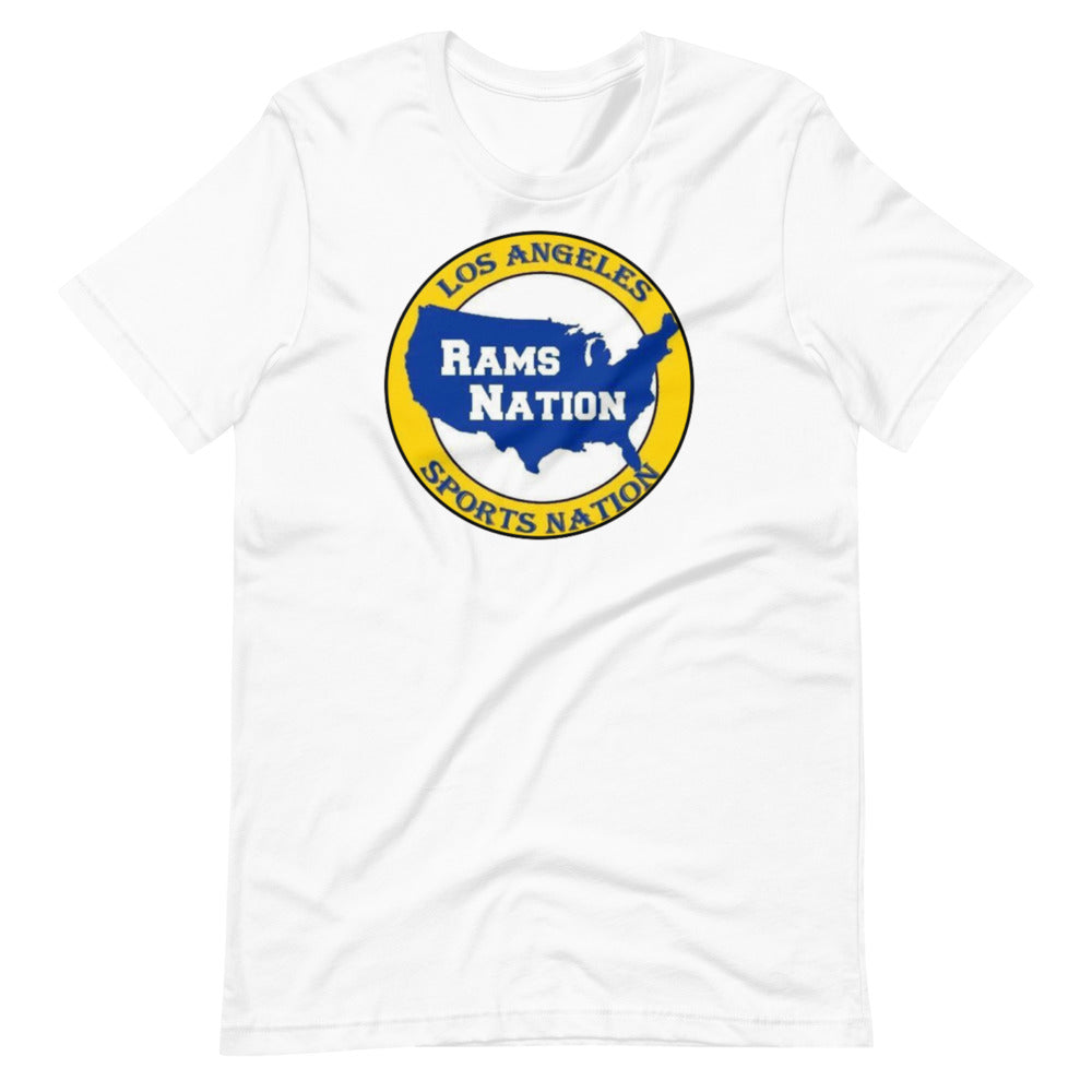 Rams Nation Tee White / Xs